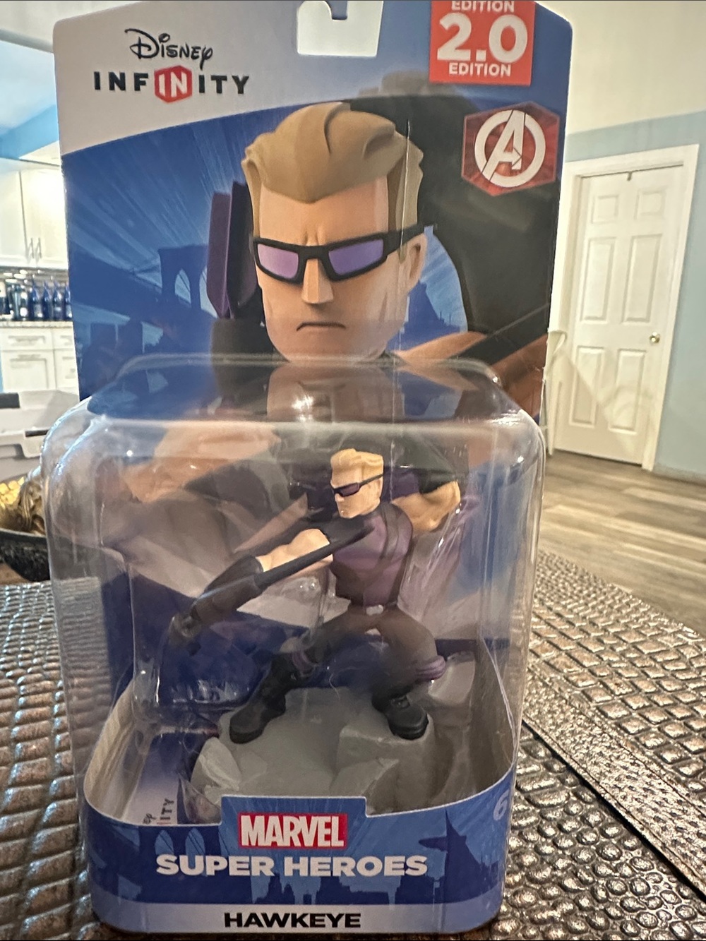 Marvel Hawkeye Figure - Purple and Black Costume